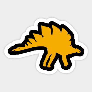 Terra Fossil Vintage Stegosaurus Sticker